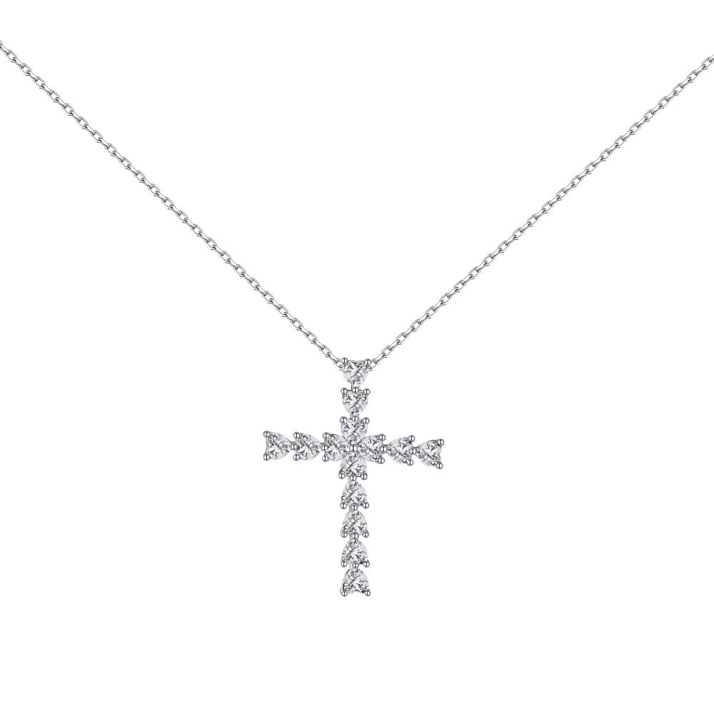 Timeless Diamond Cross Necklace