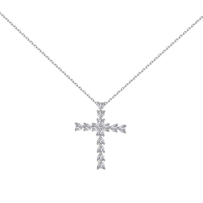 Timeless Diamond Cross Necklace