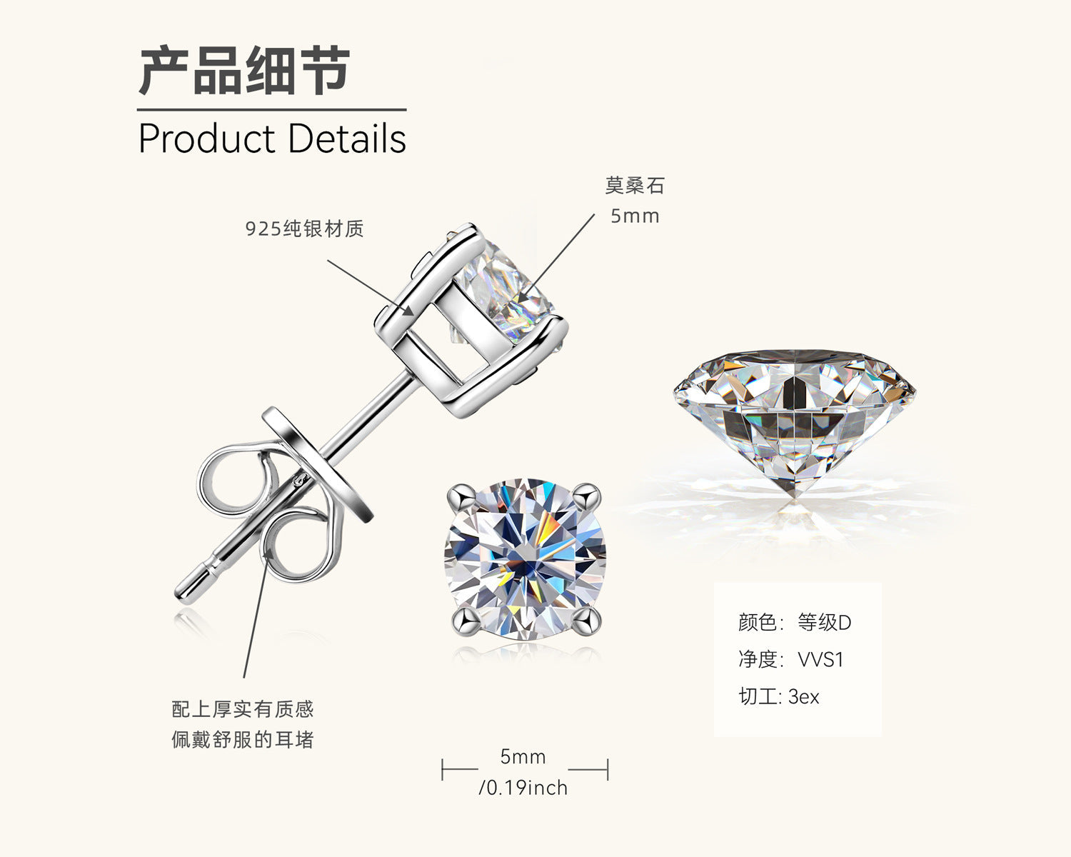 Everyday Sparkle Studs

