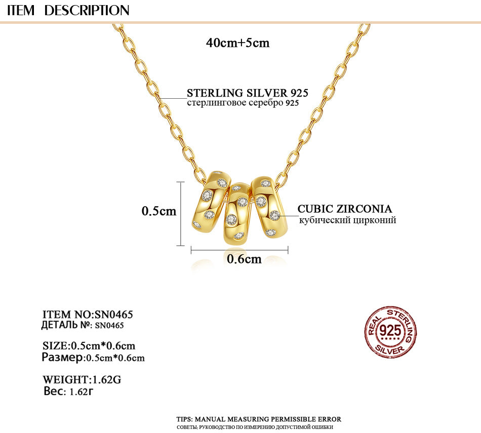 little girl ballet necklace