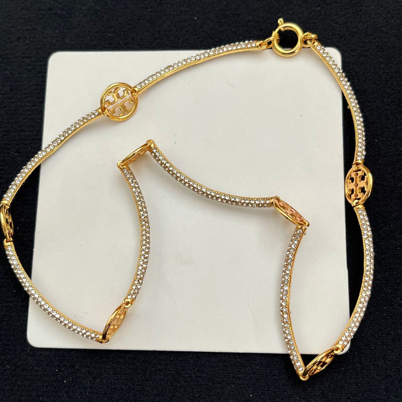 Designer Pave Chain Necklace

