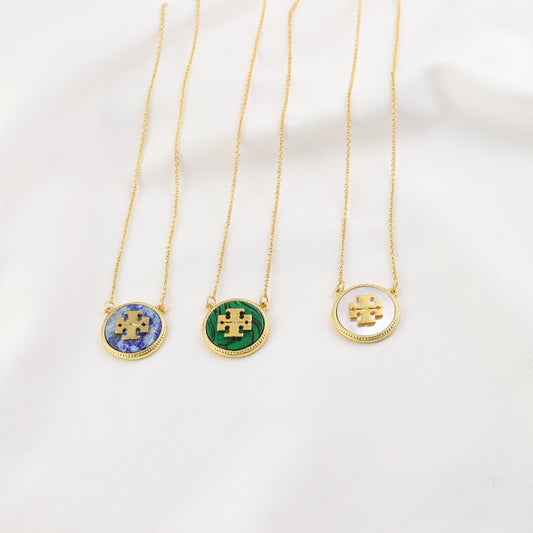 Tory Burch Enamel Logo Necklace

