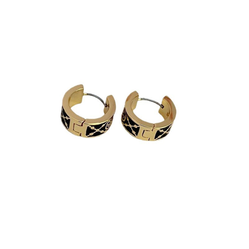 Tory Burch Everyday Mini Enamel Hoops


