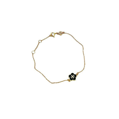 Tory Burch Chic Floral Enamel Bracelet

