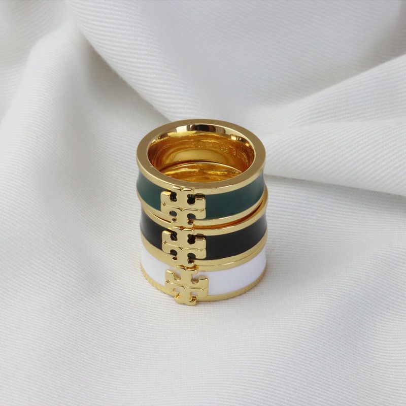 Stackable Tory Burch Band Ring

