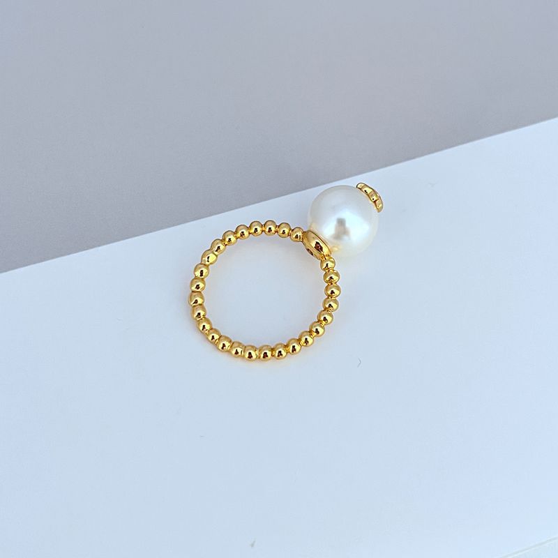 Tory Burch Designer Pearl Ring

