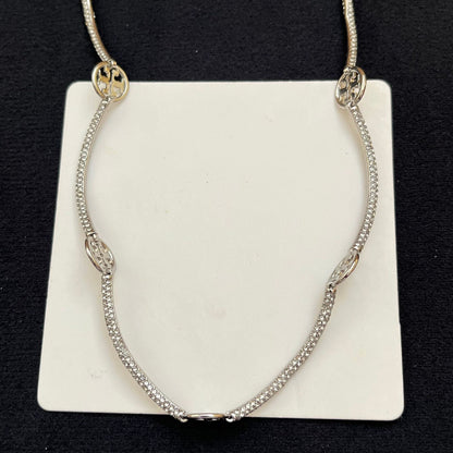 Tory Burch Pave Crystal Necklace

