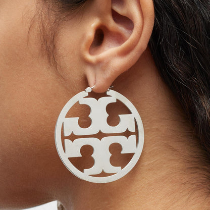 Tory Burch Miller Hoop Earrings