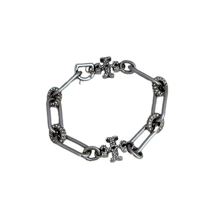 Tory Burch Vintage-Effect Chain Bracelet

