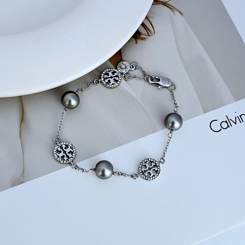 Tory Burch Sweet Pearl & Rhinestone Bracelet

