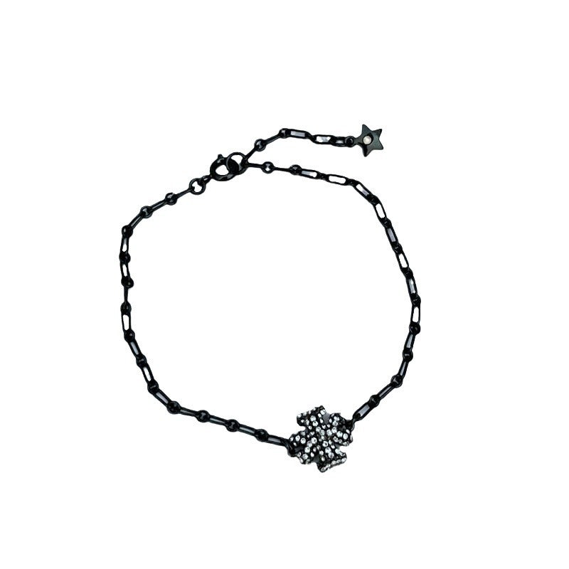 Tory Burch Double T Crystal Bracelet

