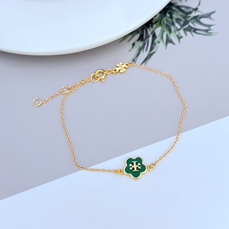 Tory Burch Floral Charm Bracelet

