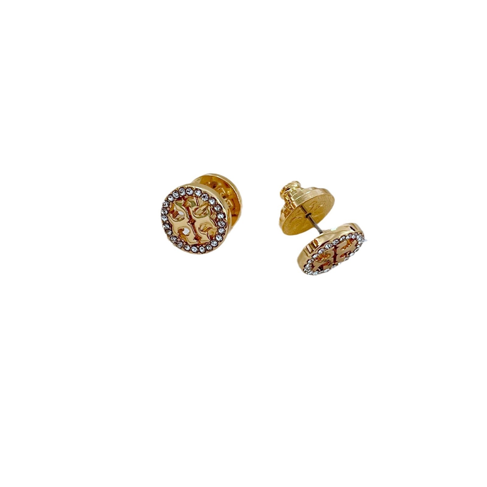 Chic Miller Pave Stud Earrings