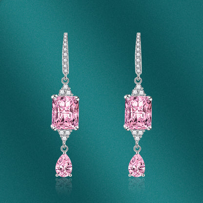 Glamorous Pink Diamond Hooks