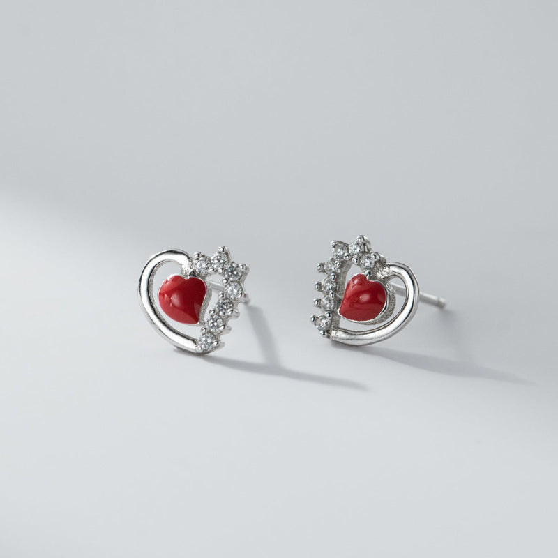Shimmering Love Nest Earrings

