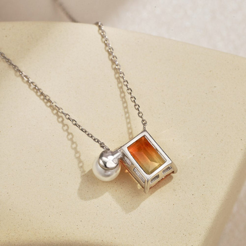 bold letter pendant necklace
