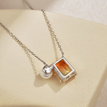 bold letter pendant necklace