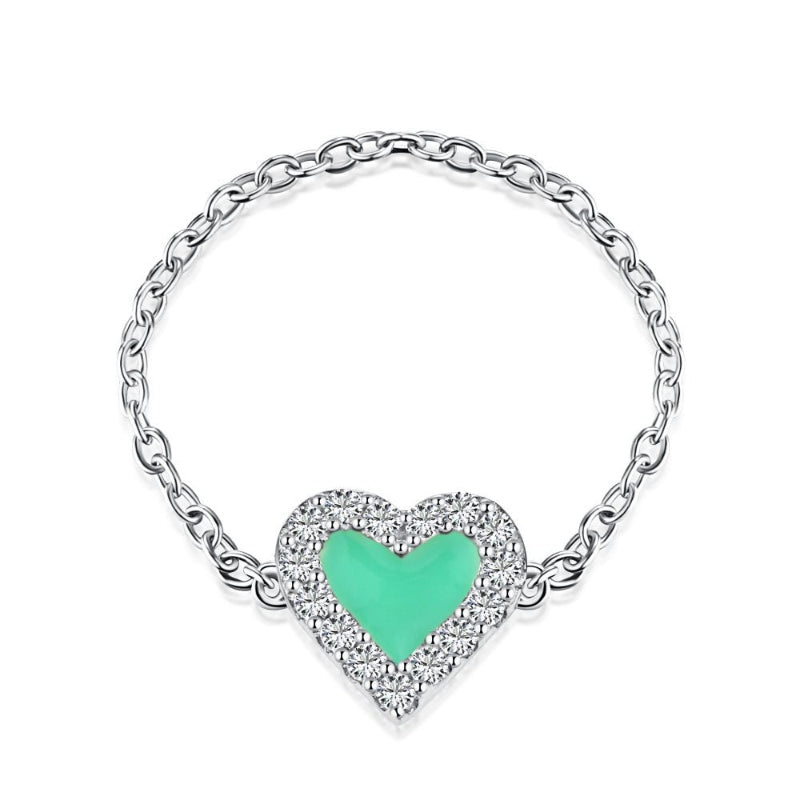 simple heart bracelet