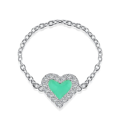 simple heart bracelet