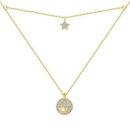 Sparkling Star Pendant Necklace