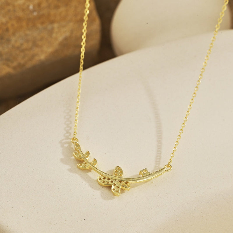 Whispering Wings Butterfly Necklace

