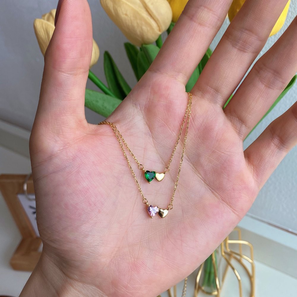 Bohemian Heart Pendant Necklace