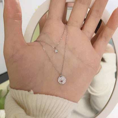 Vintage Star Pendant Necklace