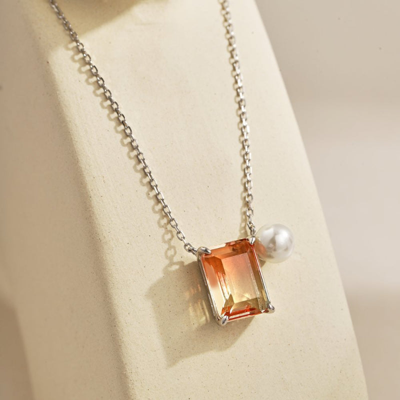 block letter pendant