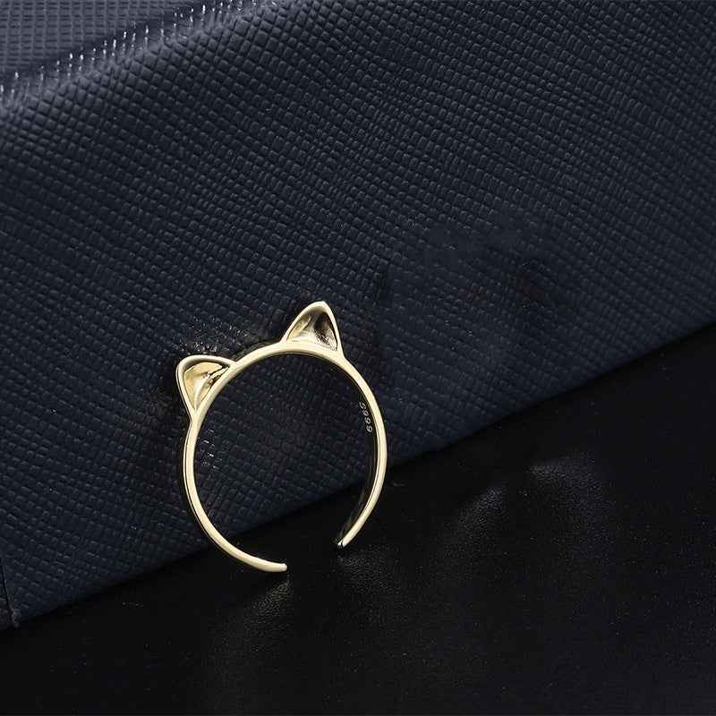 Kitten Ear Knuckle Ring