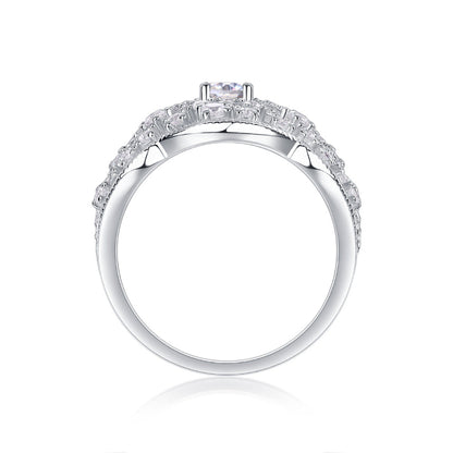 Dazzling Moissanite Vintage Style Ring

