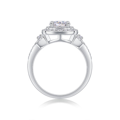 Glamorous Moissanite Promise Ring

