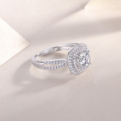 best quality moissanite engagement rings
