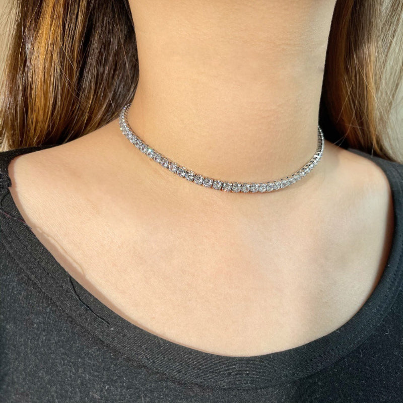 Pure Brilliance Tennis Necklace

