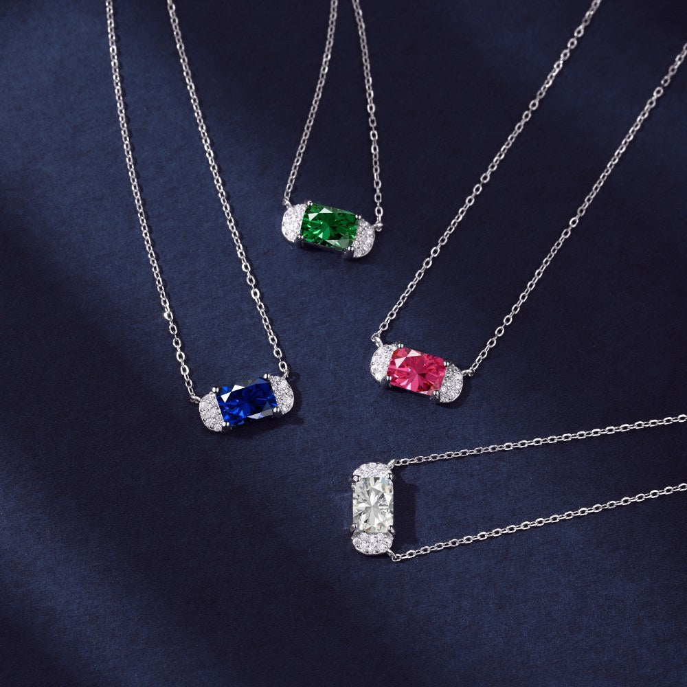 Silver Zirconia Dainty Necklace