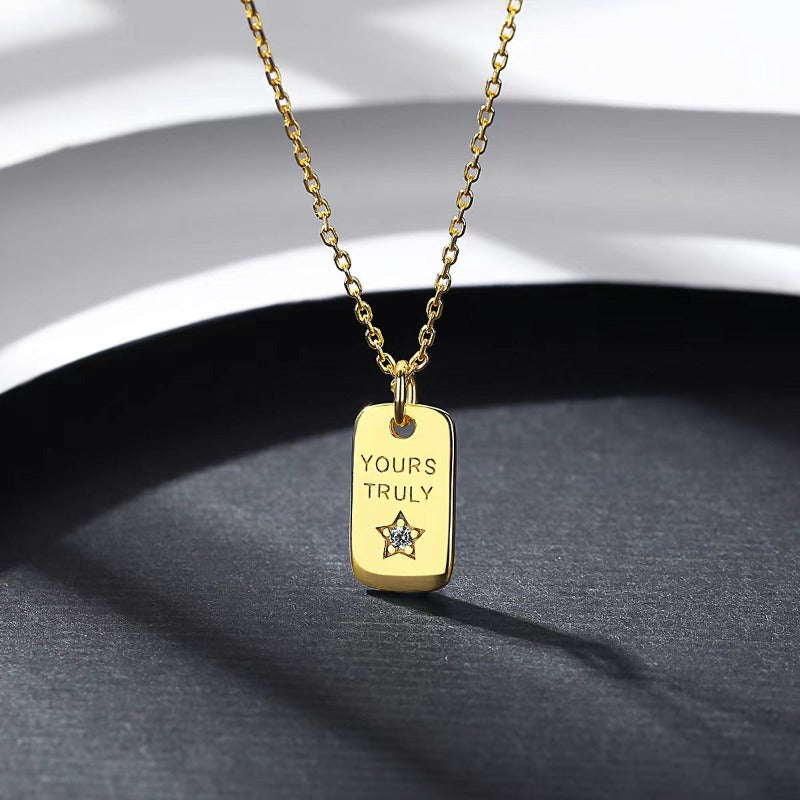 star pendant necklace