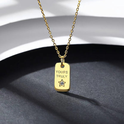 star pendant necklace