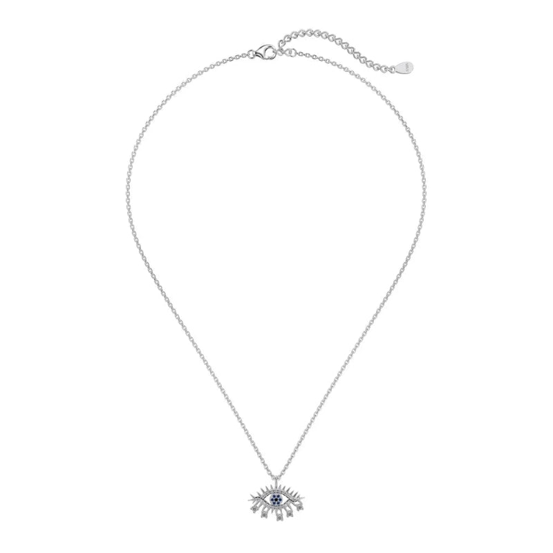 Captivating Blue Devil Eye Pendant Necklace