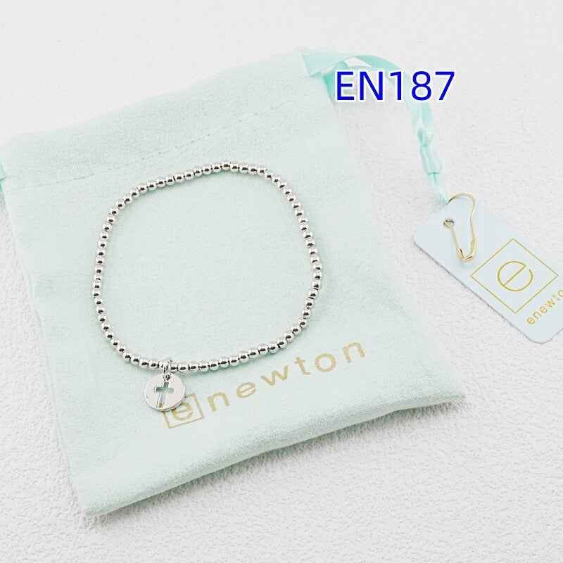enewton Round Cross Pendant Bracelet