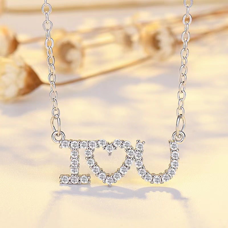 I love you necklace for her