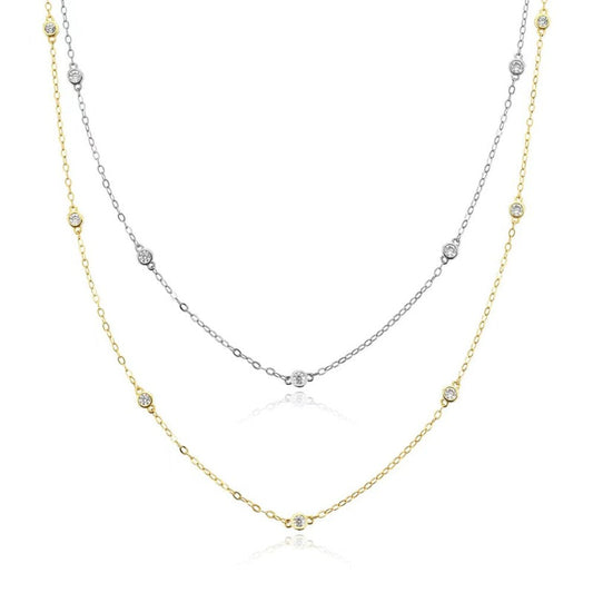 women's dainty necklaces