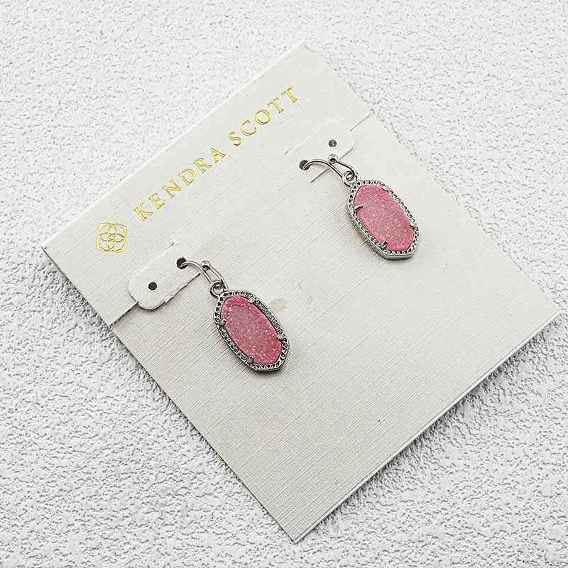 Kendra Scott Pink Toothstone Earrings