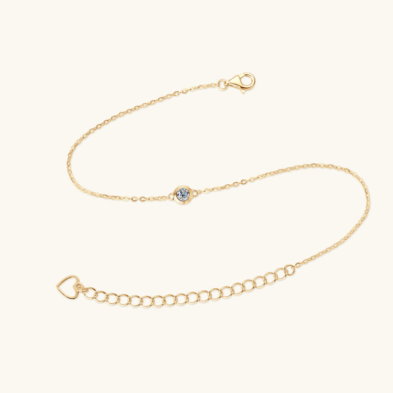 moissanite baguette bracelet