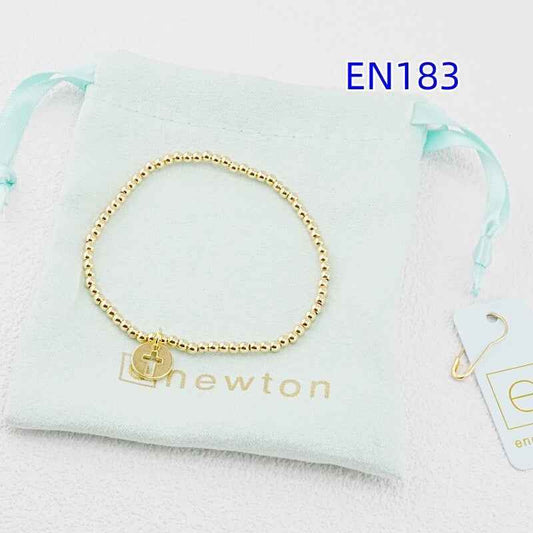enewton Round Cross Pendant Bracelet