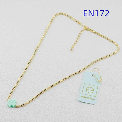 enewton Colorful Cross Beaded Necklace