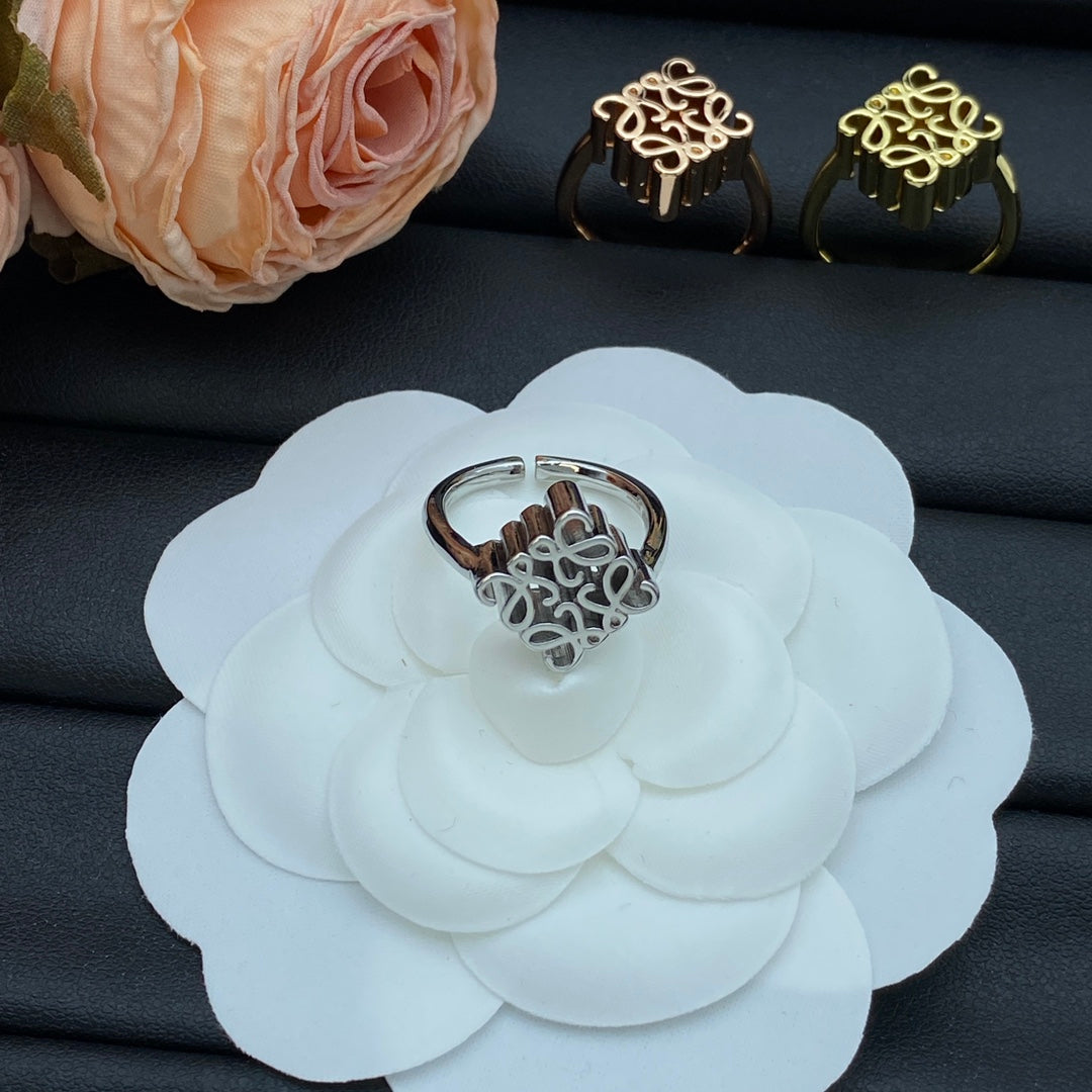 LOEWE Adjustable Open Metal Ring women