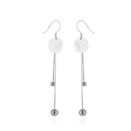 disc hook earrings