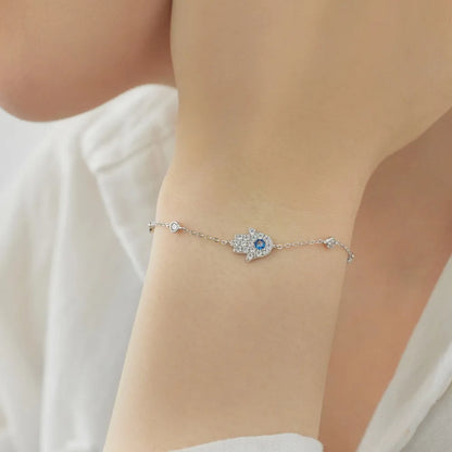 good luck charm bracelet hamsa