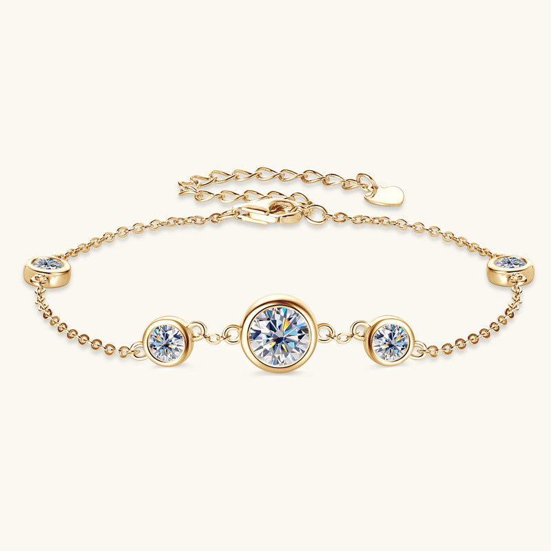 diamond bolo bracelet yellow gold