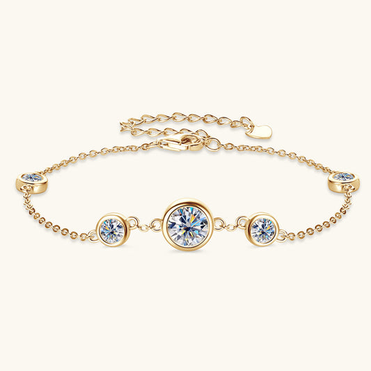 diamond bolo bracelet yellow gold