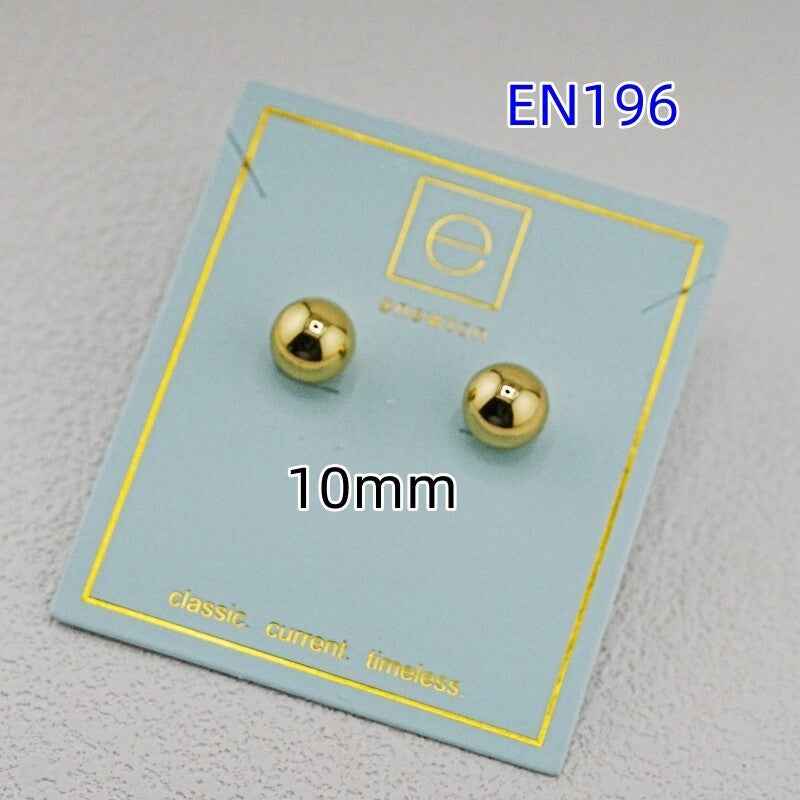 enewton Gold Bean and Silver Bean Earrings